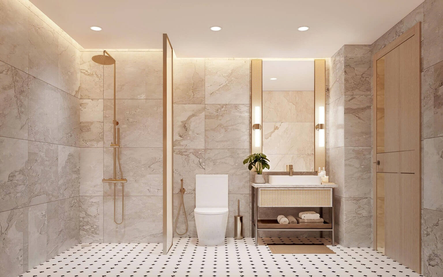 nội thất căn hộ D' Patrimony