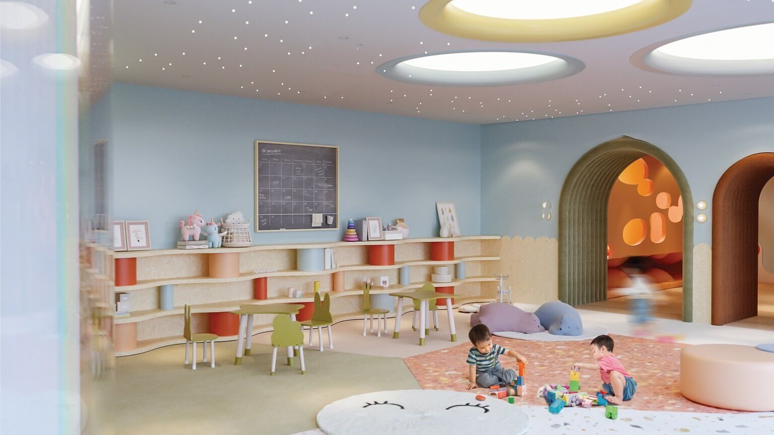 tiện ích dự án The Magnolia cổ linh long biên