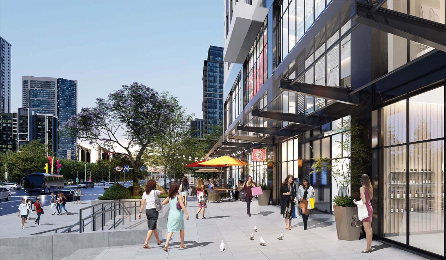 tiện ích dự án The Magnolia cổ linh long biên