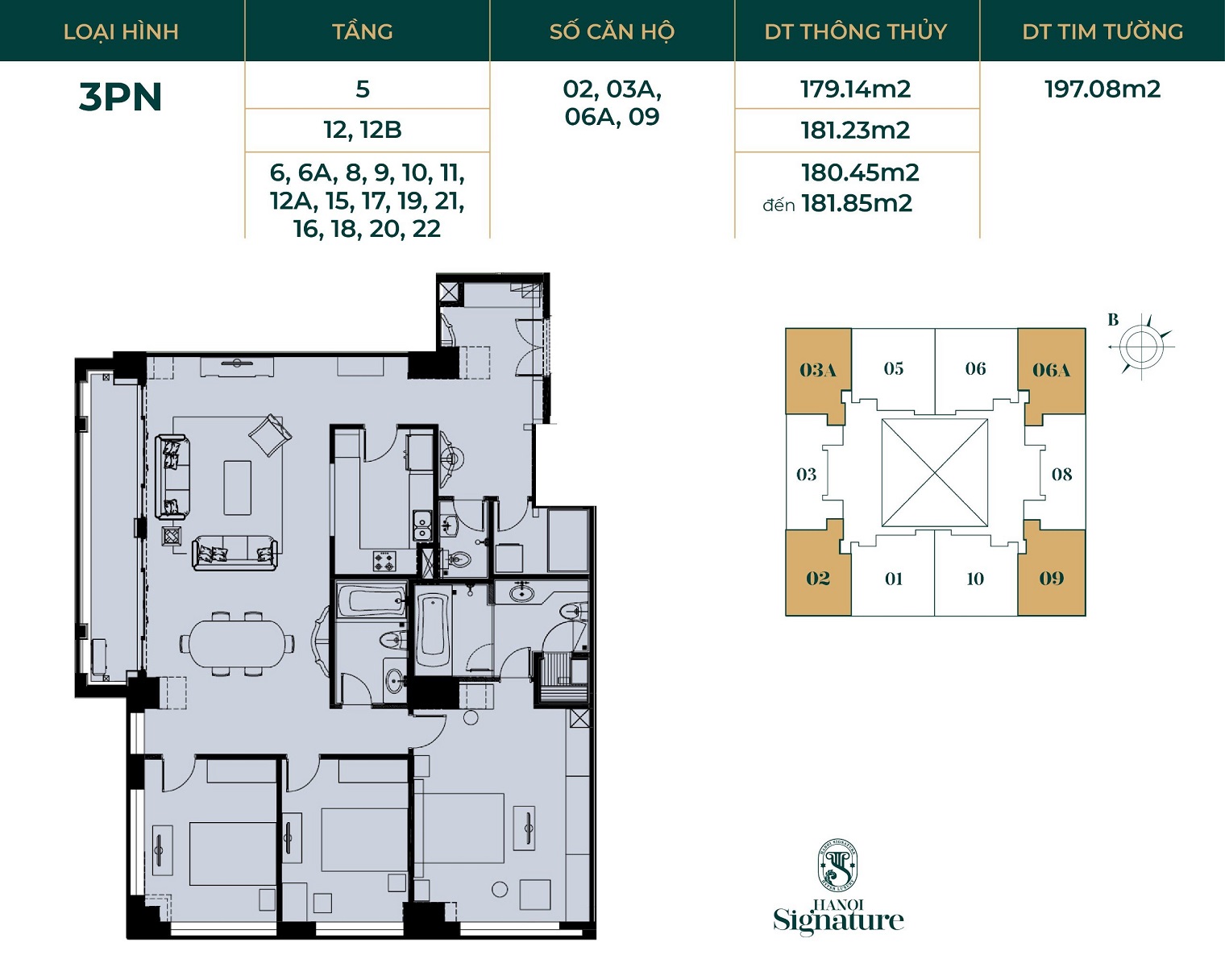 thiết kế căn hộ d'. patrimony 94 lò đúc
