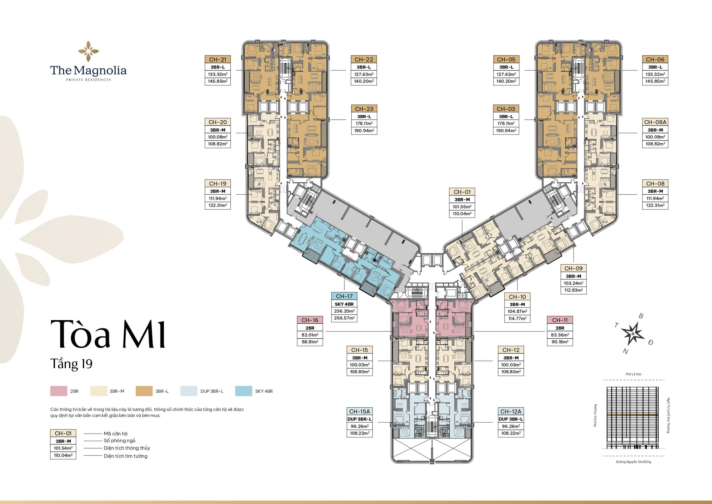 mặt bằng dự án D'. Patrimony private residences long biên