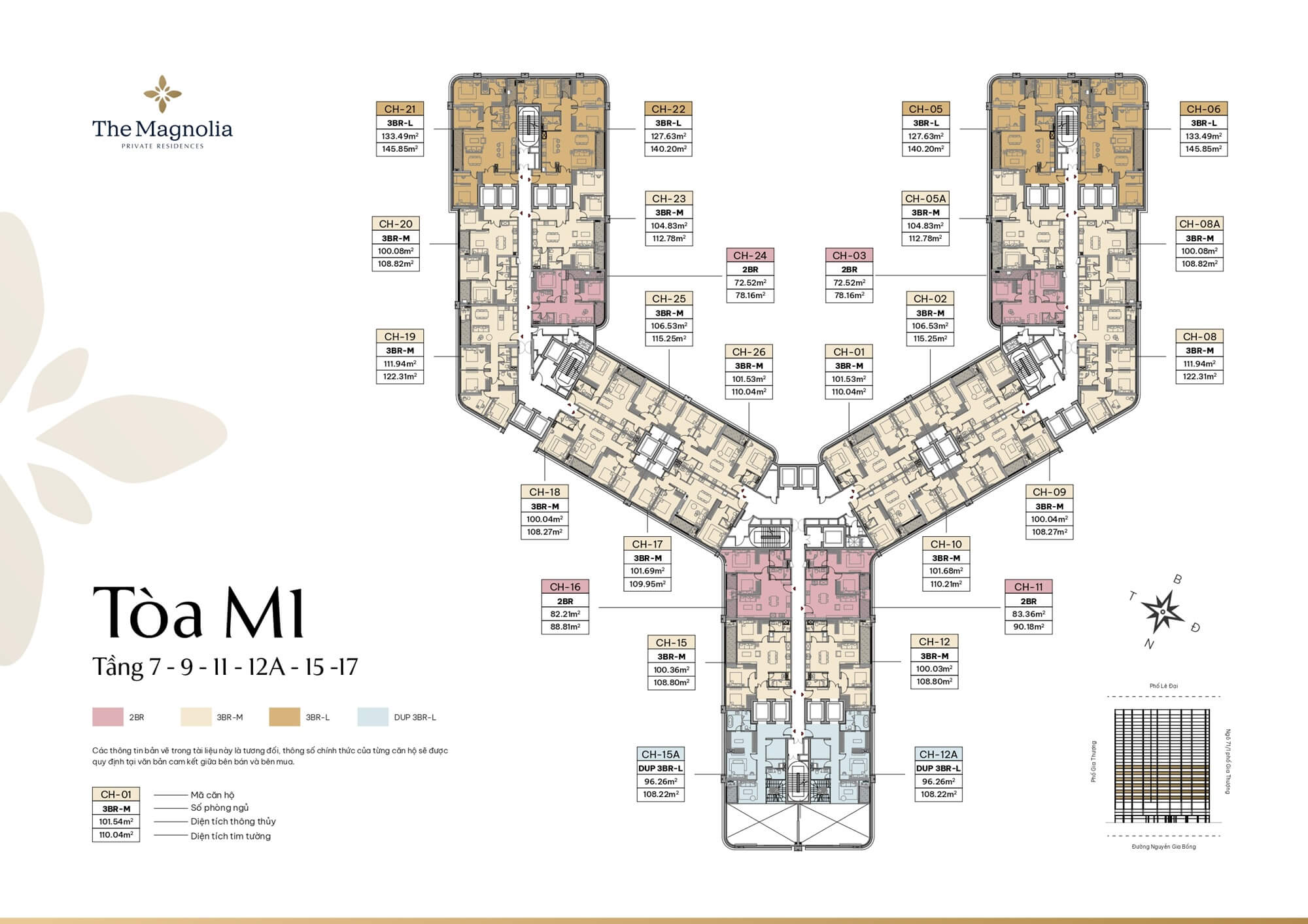 mặt bằng dự án D'. Patrimony private residences long biên