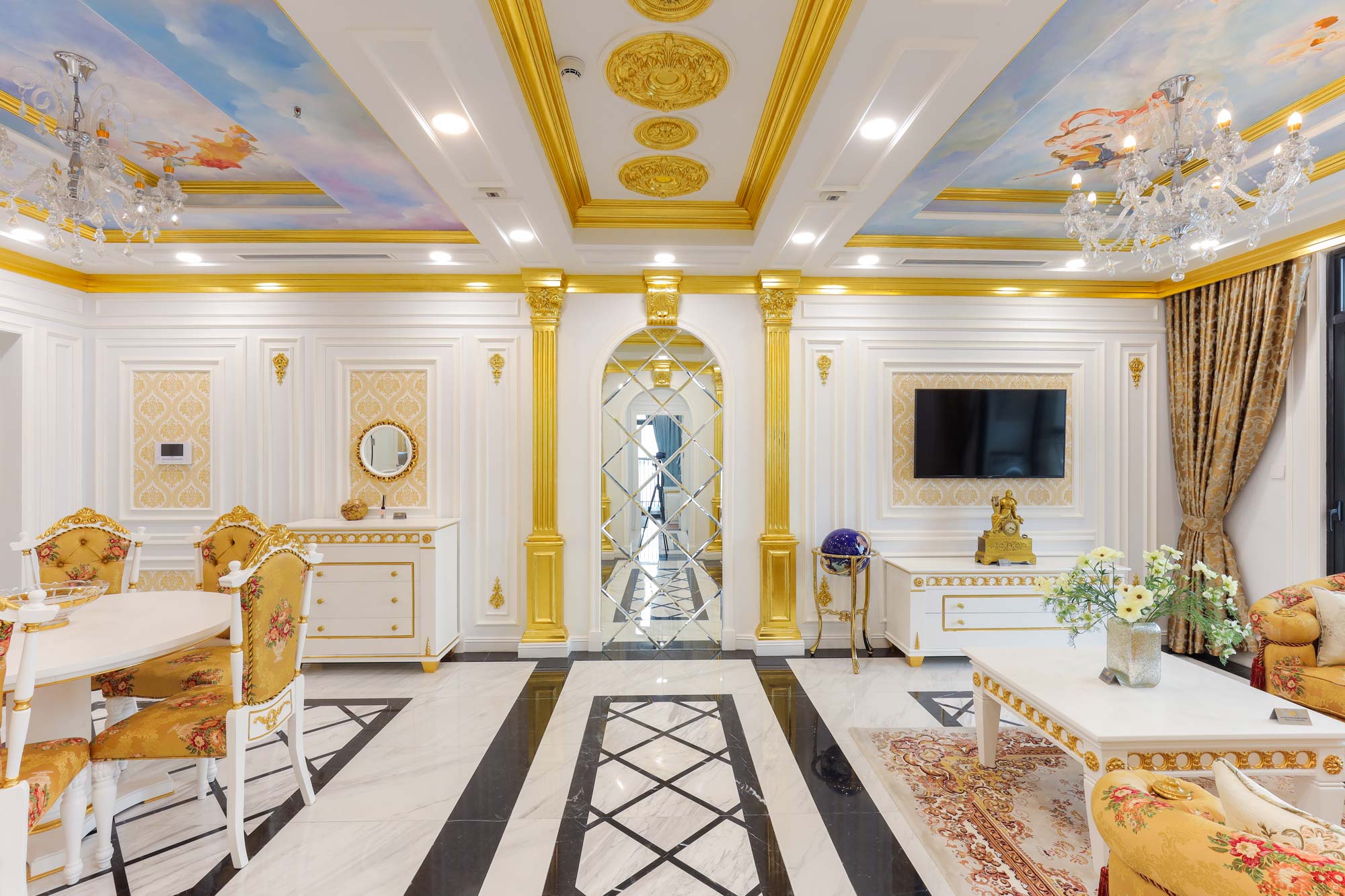 nội thất căn hộ căn hộ d'. patrimony 94 lò đúc