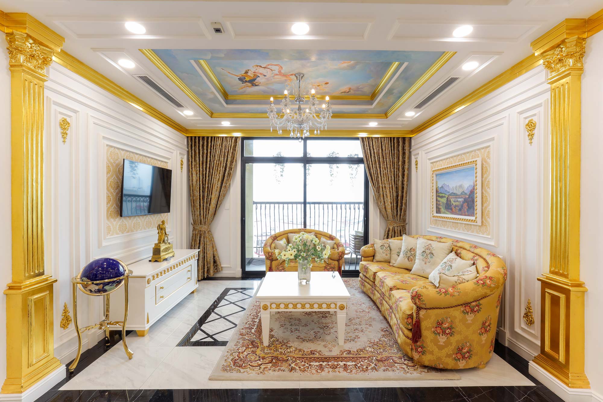 nội thất căn hộ căn hộ d'. patrimony 94 lò đúc