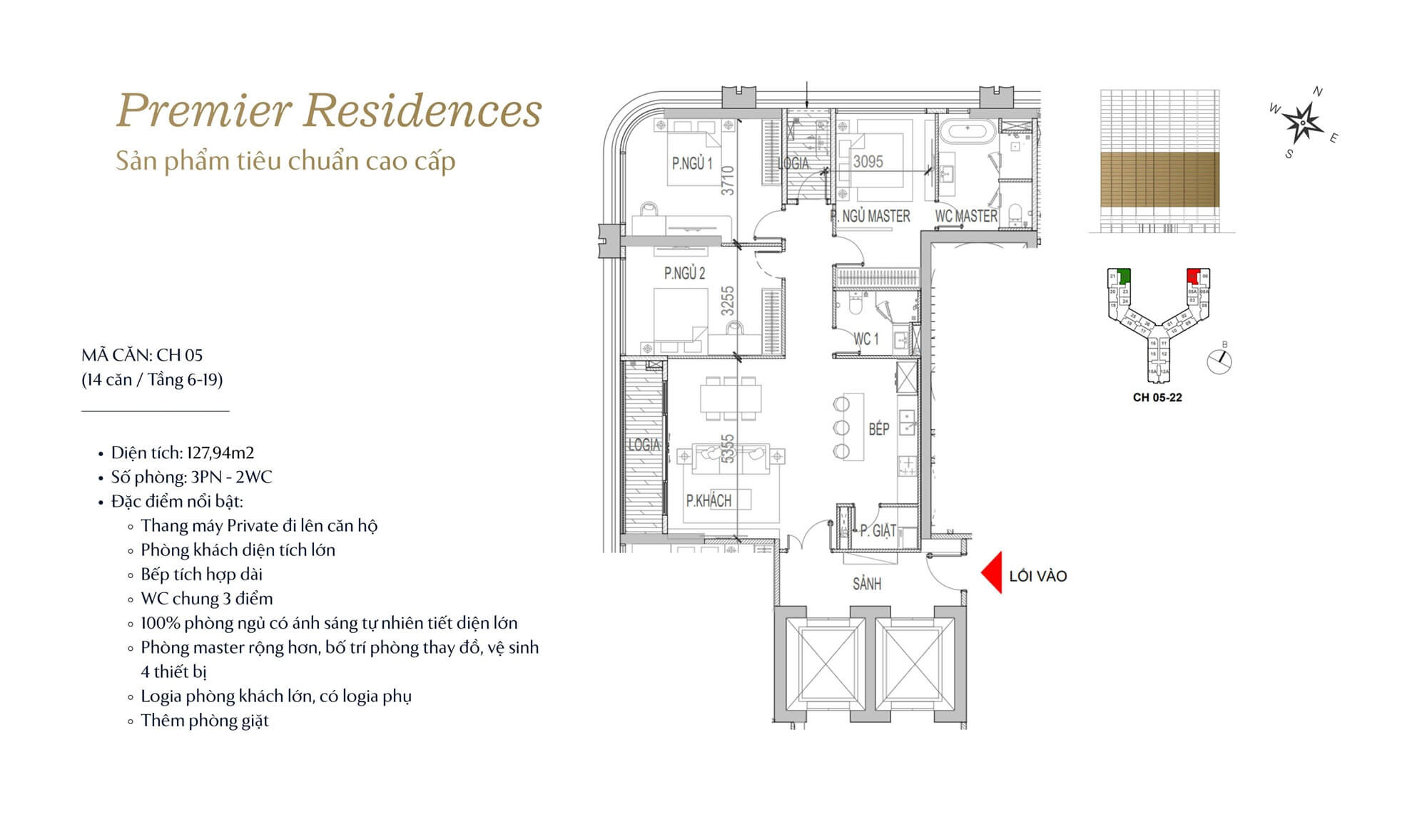 thiết kế căn hộ D'. Patrimony private residences long biên